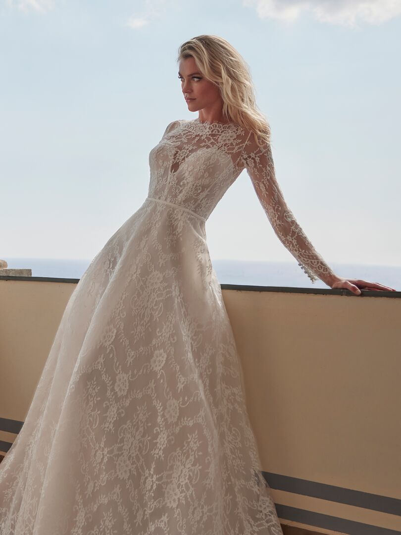 Brautkleid A-Linie  H9728