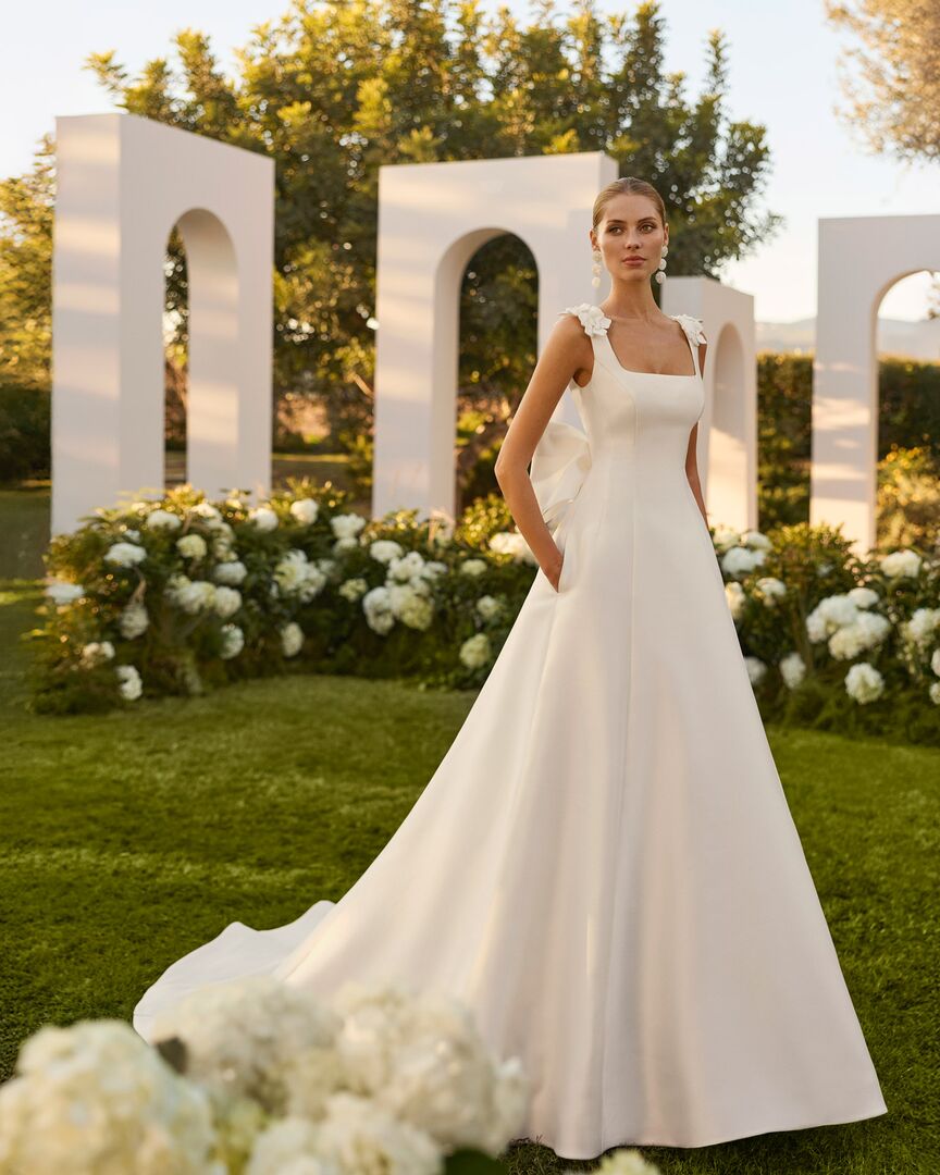 Brautkleid A-Linie  H9869