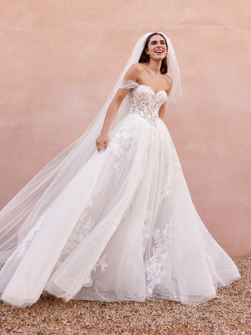 Brautkleid A-Linie Carmen H9922